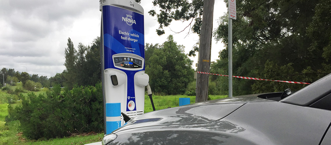 NRMA launches EV fast charger in Berry, South Coast NSW