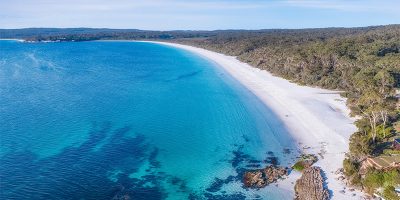 Hyams Beach, Jervis Bay, credit: Destination NSW