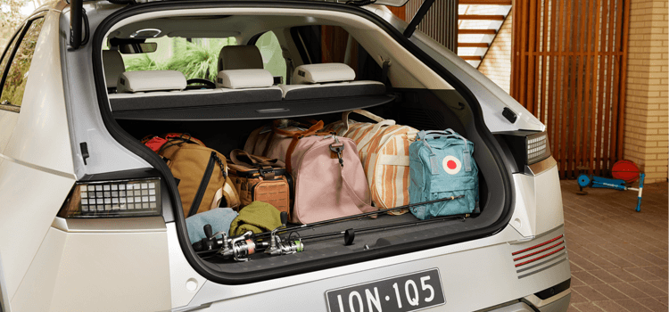 Hyundai Ioniq 5 - Luggage in the boot 