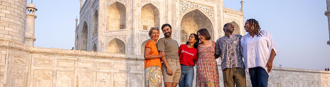 Intrepid Travel group in India