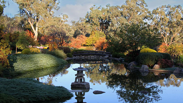 are dogs allowed in cowra japanese garden