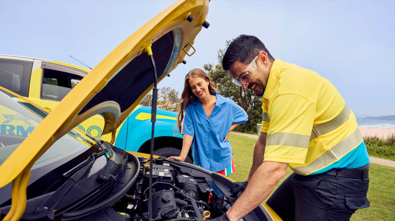NRMA mobile car battery replacement service