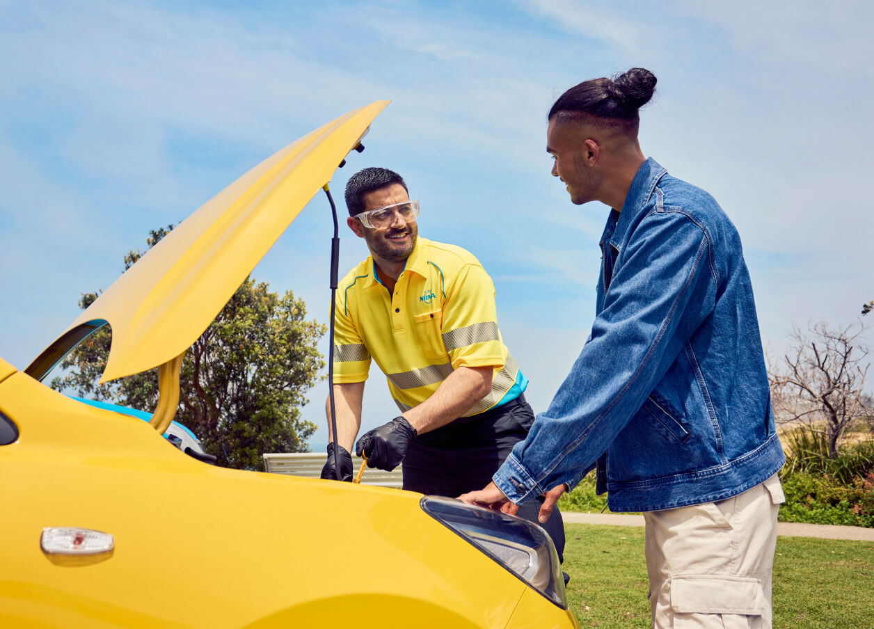 NRMA mobile car battery replacement service