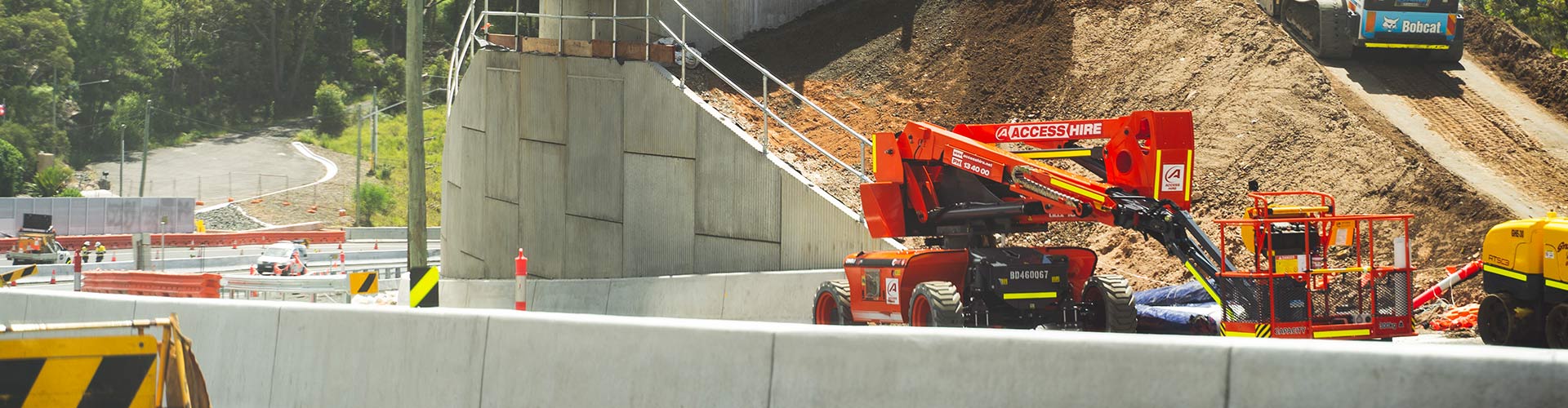 Construction at Mona Vale Road