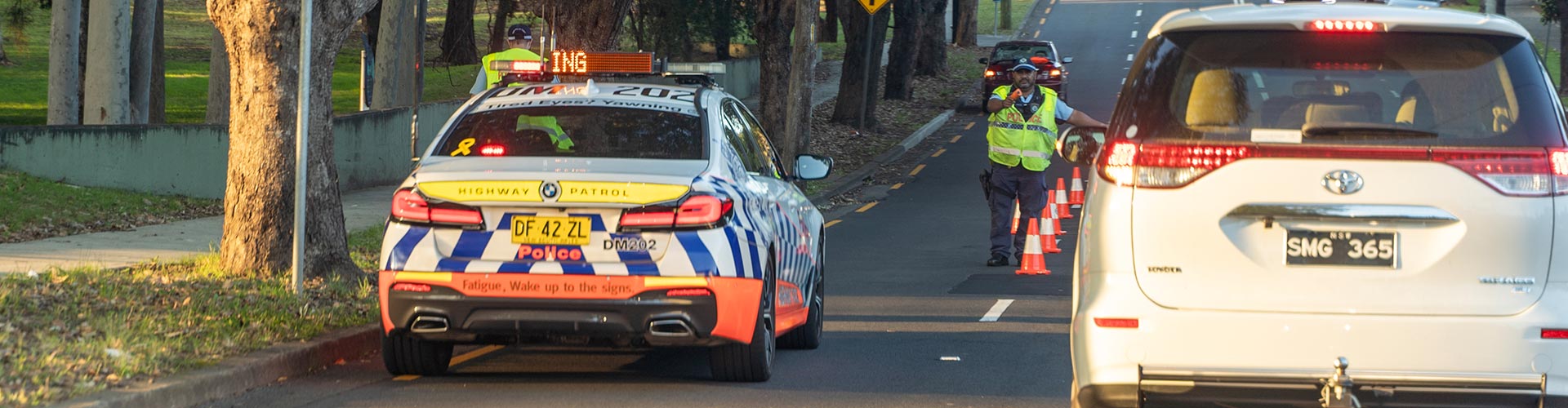 Police take Breath Tests for alcohol and other drugs for drivers