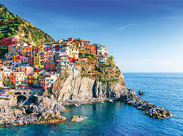 Backdrop of Cosmo Cinque Terre