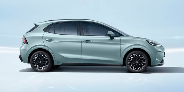 Aqua hatch in showroom