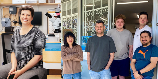 Annette and the shop staff