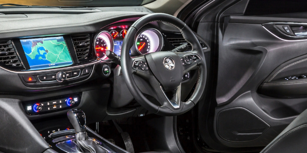 Interior of the 2018 Holden Commodore