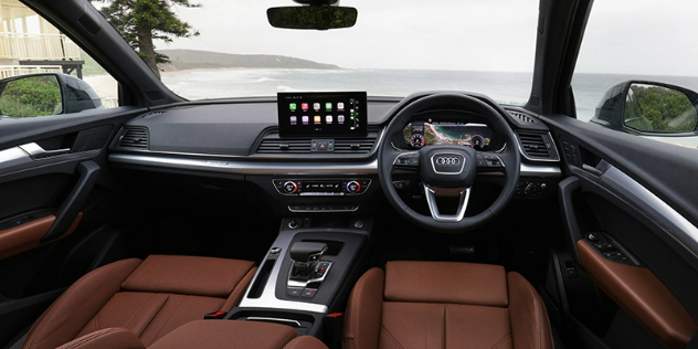 Dashboard of 2021 Audi Q5 Slide 1