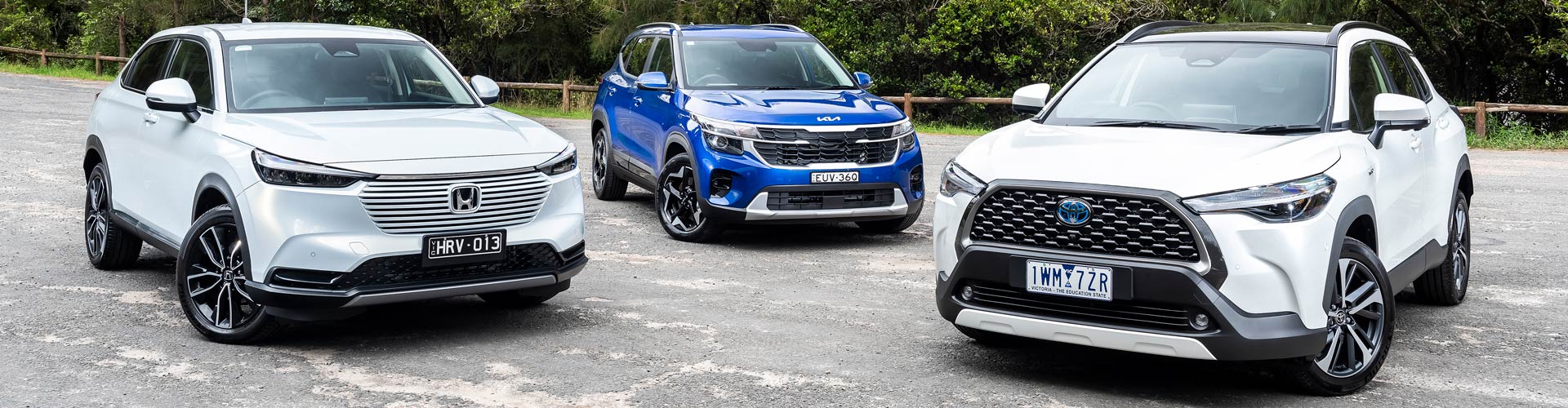 Toyota Corolla Cross vs Honda HR-V vs Kia Seltos
