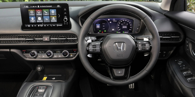 The interior of the 2023 Honda ZR-V