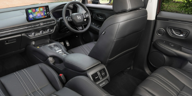 The interior of the 2023 Honda ZR-V