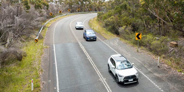 Toyota Corolla Cross vs Honda HR-V vs Kia Seltos