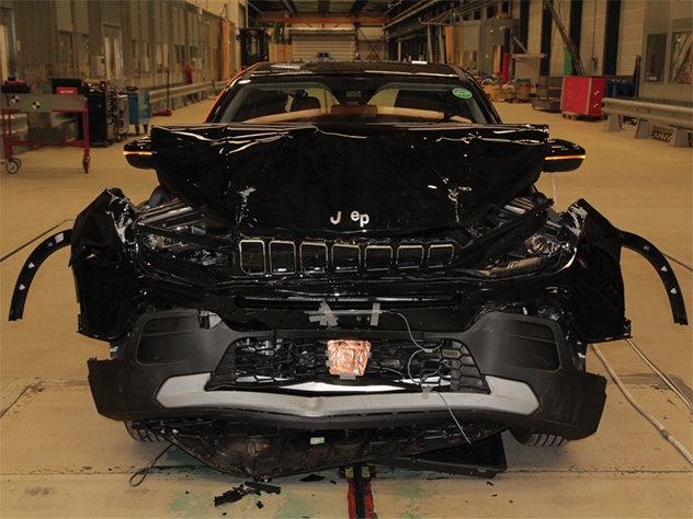 Jeep Avenger ANCAP crash test