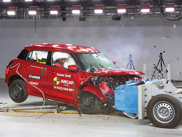 Suzuki Swift ANCAP crash test