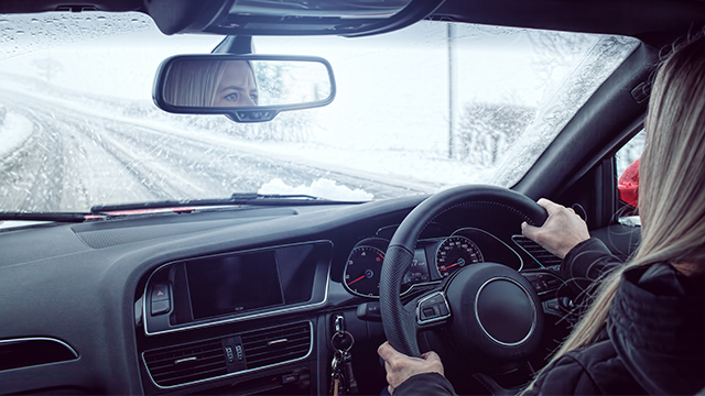 Driving in snowy conditions
