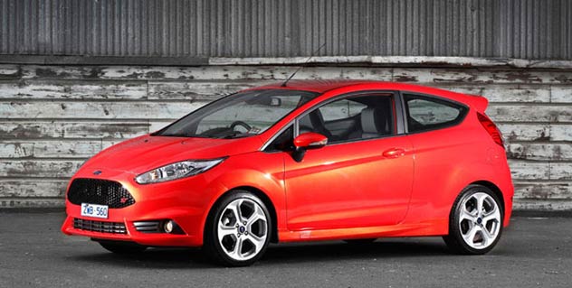 Red 2016 Ford Fiesta ST