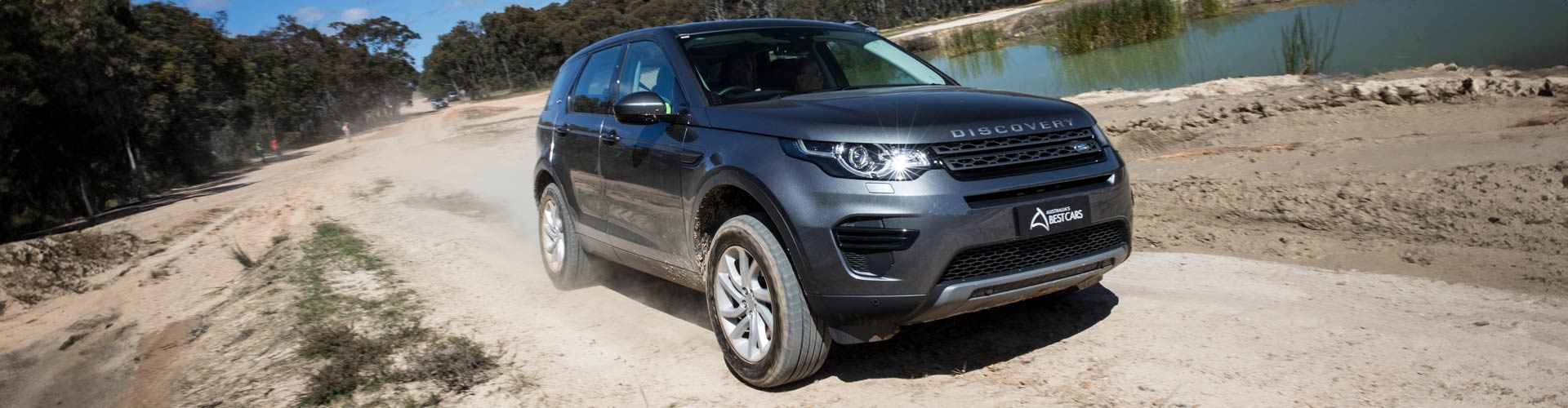 2016 Land Rover TD4 150 on a dirt road