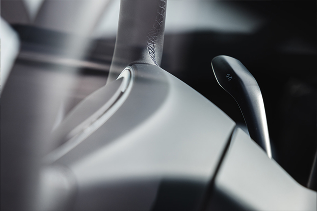 Indicator in 2025 Tesla Model Y