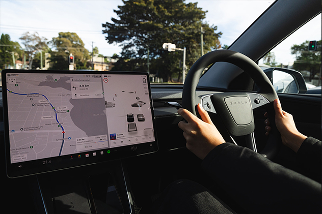 2025 Tesla Model Y interior