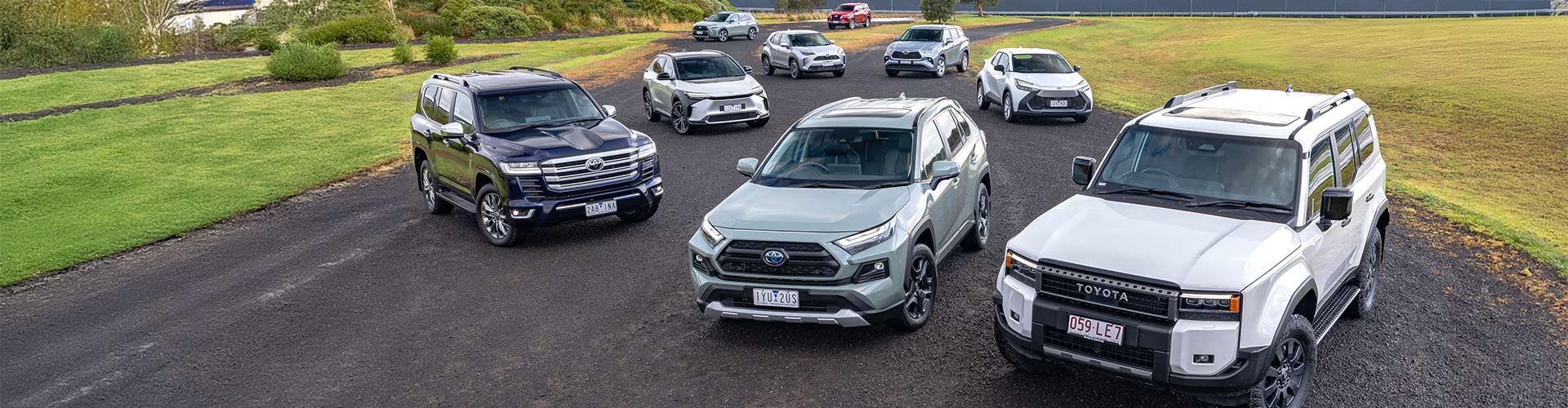Collection of SUVs
