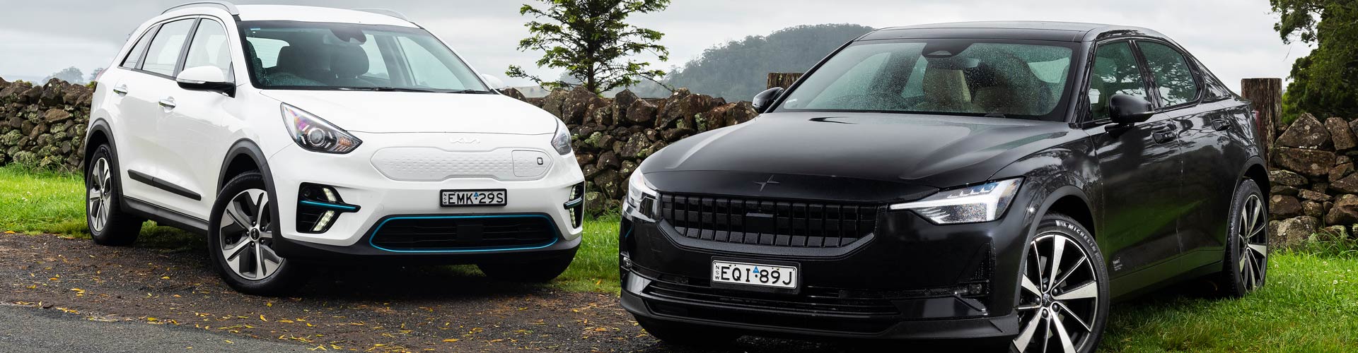 Polestar 2 and Kia Niro EV
