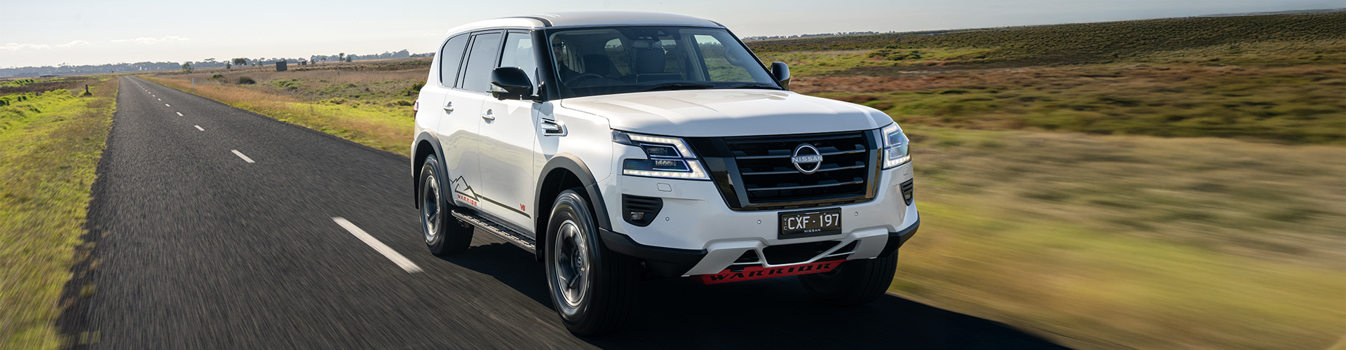 Nissan Patrol Warrior in White