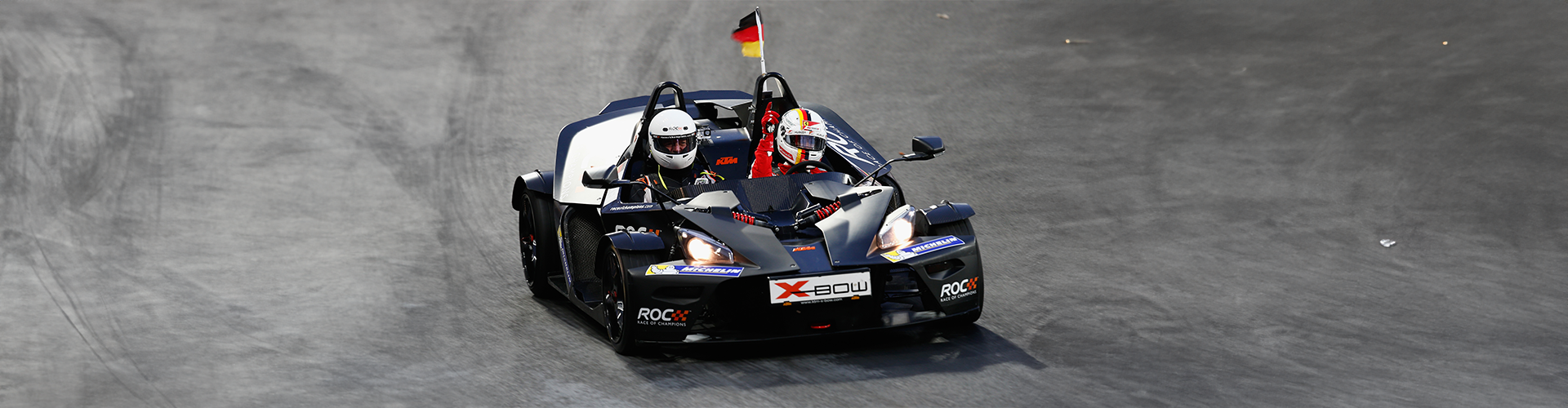 a race car on a track