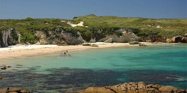 Broughton Island beach NSW