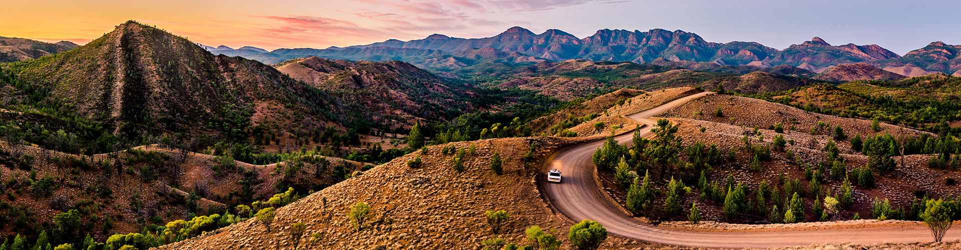 Bunyeroo Valley in Flinders Ranges, South Ausralia.