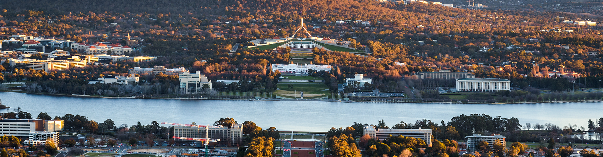 A view over Canberra