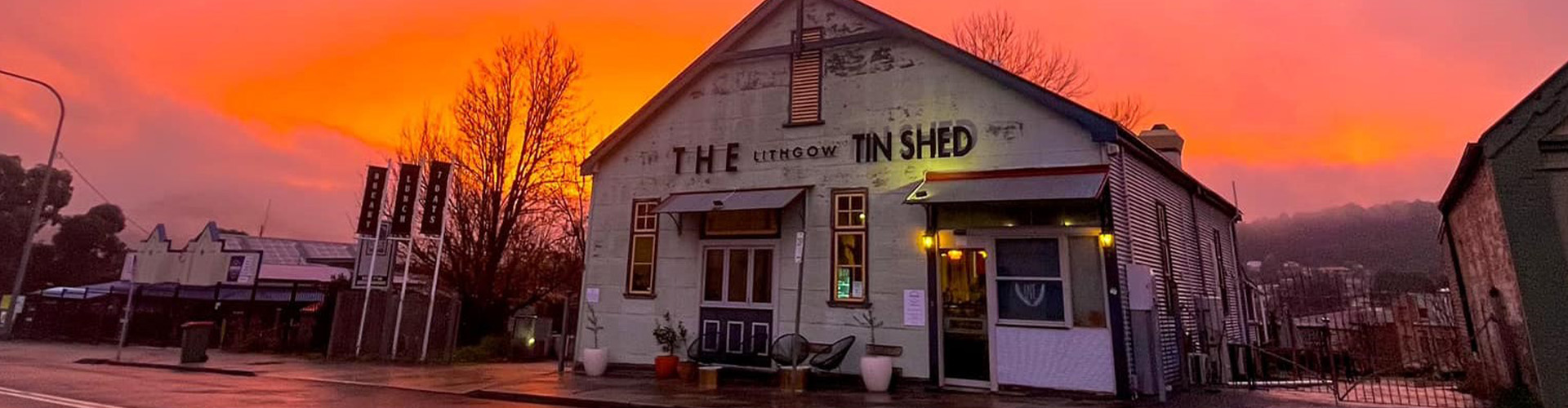 Lithgow Tin Shed cafe