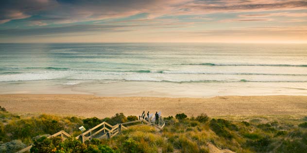 Southern skyline from forrest caves beach