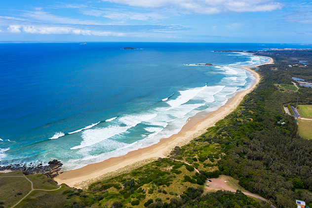 Woolgoolga Beach