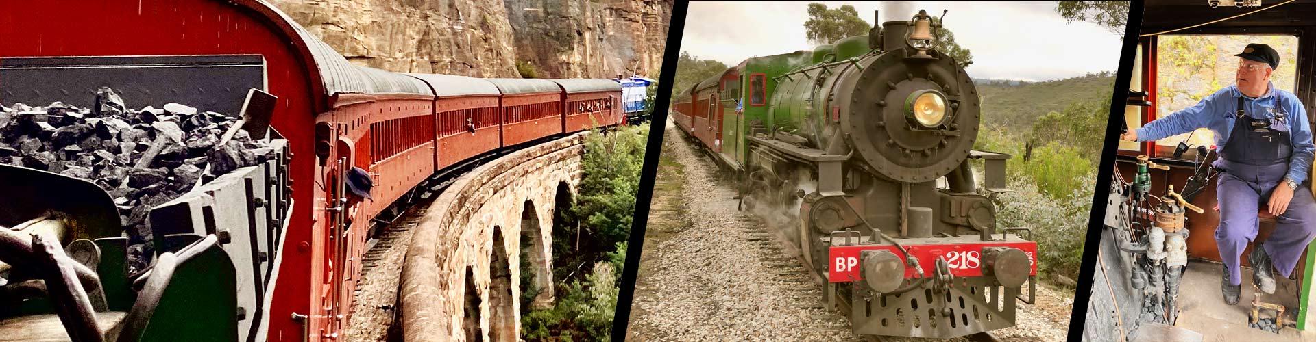 Zig Zag Railway steam locomotive Blue Mountains