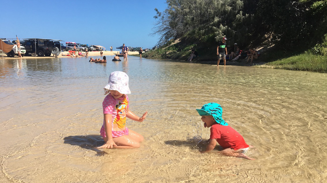 Fraser Island Beach Driving on the Sand Highway Australia Road Trip my nrma app NRMA Blue Member discounts