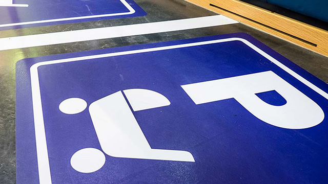 Who can use 'parents with prams' parking spaces?