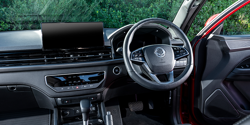 SsangYong Musso interior