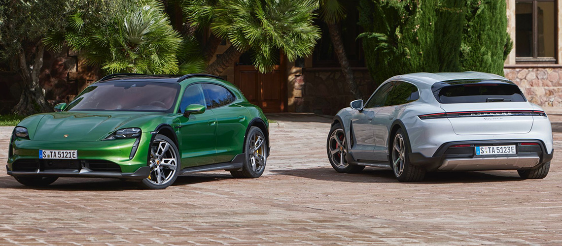 2021 Porsche Taycan Cross Turismo electric car