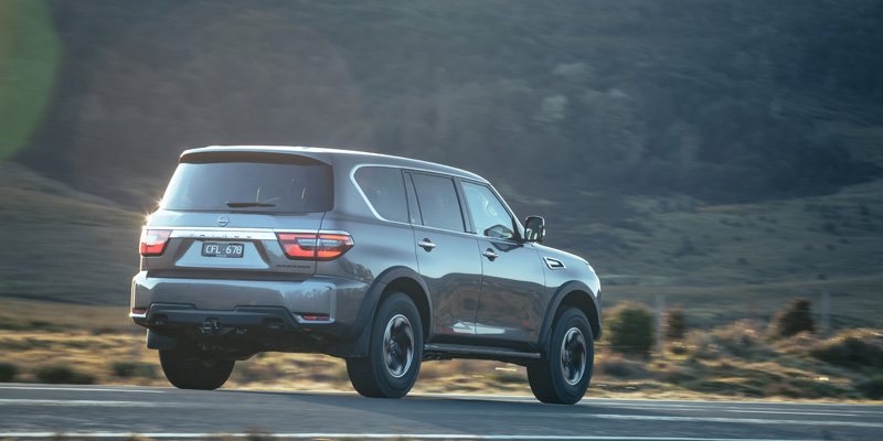 2023 Nissan Patrol Warrior back view