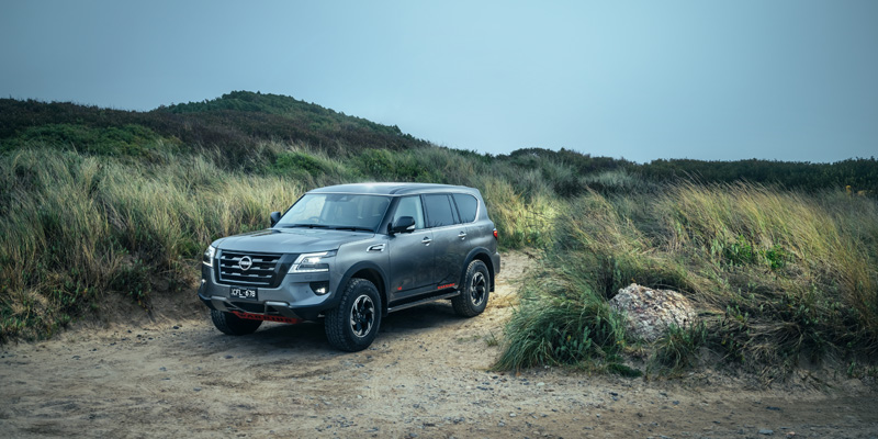 2023 Nissan Patrol Warrior front view