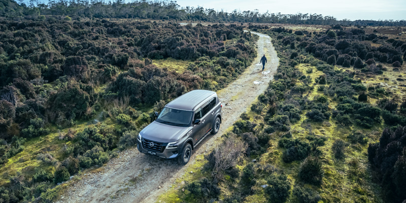 2023 Nissan Patrol Warrior overhead