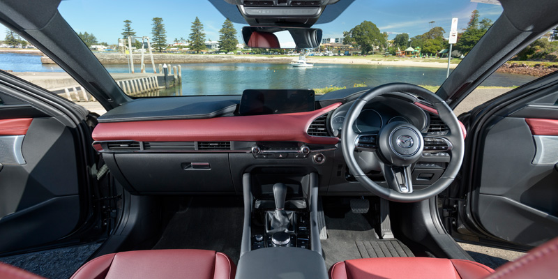 2023 Mazda3 G25 Astina interior