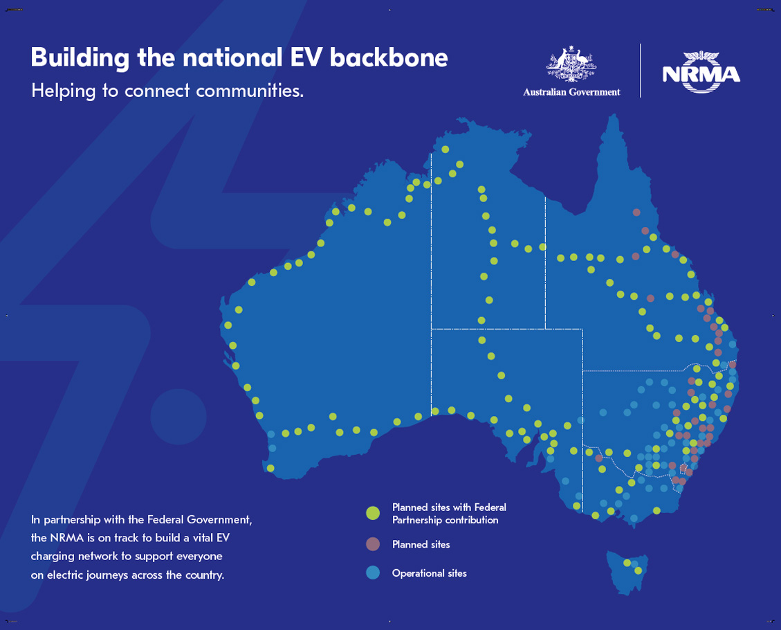 map of australia with coloured dots