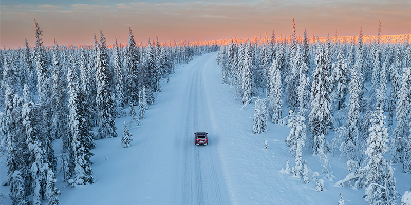 Swedish Lapland driving experience